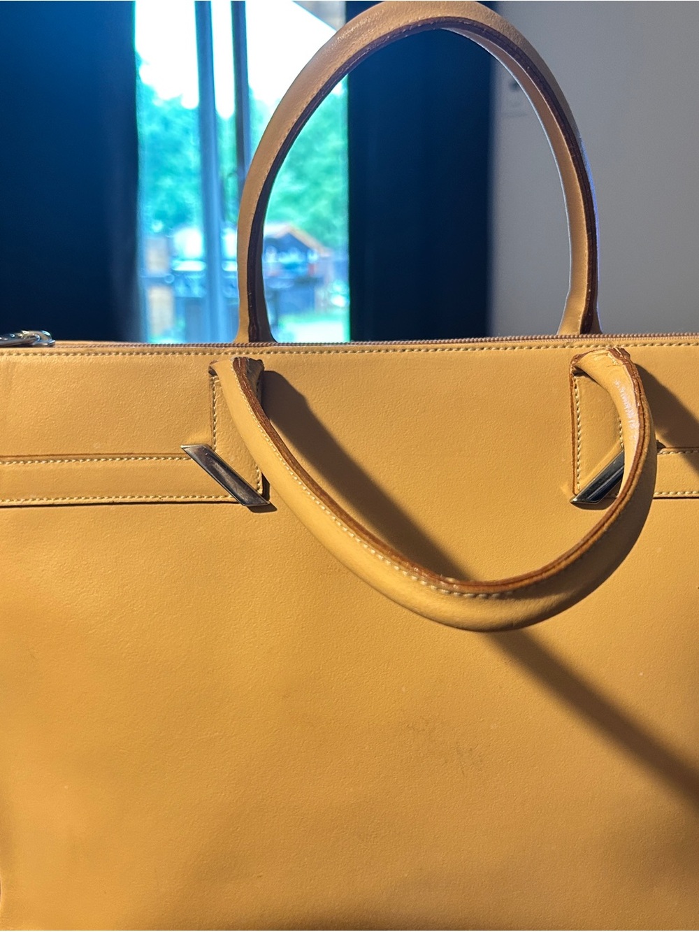 Italian Leather Arcadia Women's Tan Tote Bag